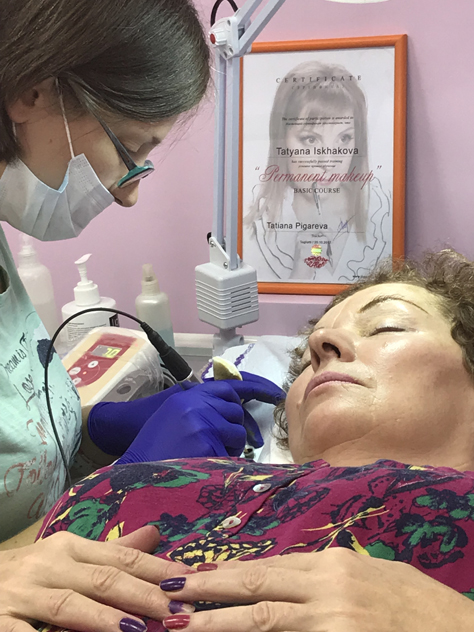 Обучение перманентному макияжу в Самаре и Тольятти. Фото а103