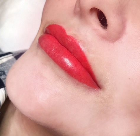 Пленительный перманентный макияж губ, фото 3012