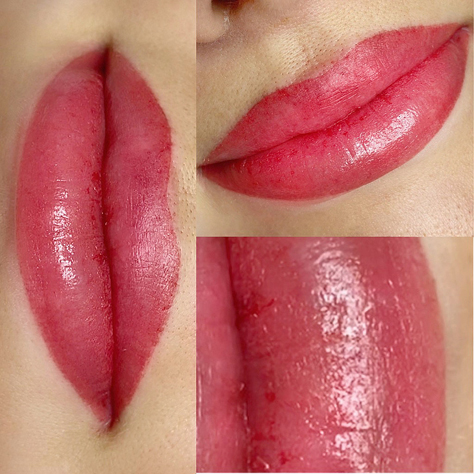 Перманентный макияж губ, фото 14, январь 2021