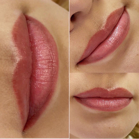 Перманентный макияж губ, фото 15, январь 2021