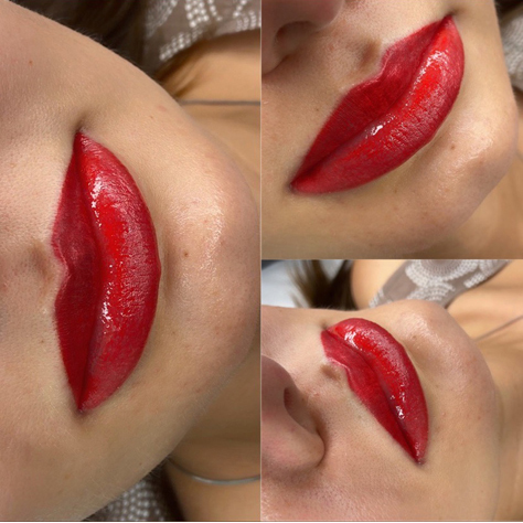 Перманентный макияж губ, фото 19, январь 2021
