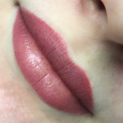 Перманентный макияж губ, фото 25, январь 2021