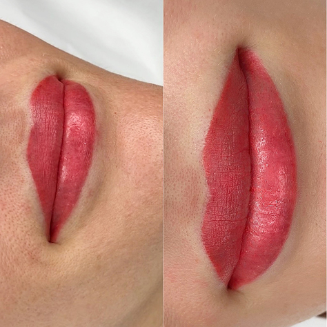 Перманентный макияж губ, фото 7, январь 2021